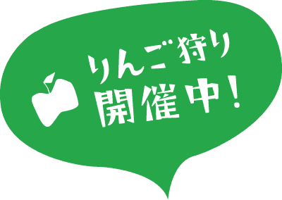 りんご狩り開催中