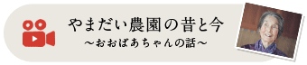 やまだい農園の昔と今　～おおばあちゃんの話～